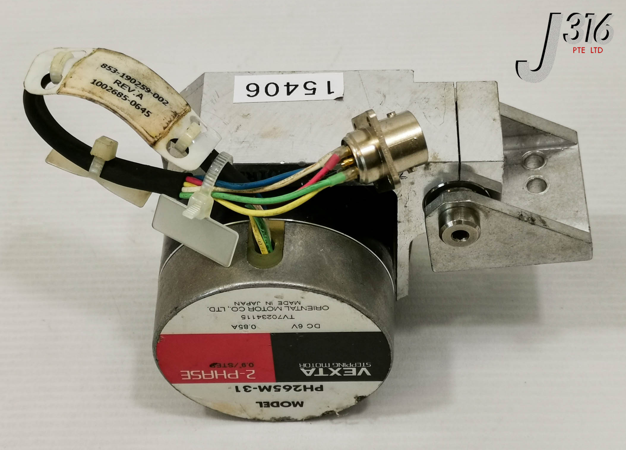 【オーダー】　じゅん　リクエスト2点 15406 LAM RESEARCH ASSY STPR MTR ARM DRV ROT; MTR 853-190259-002